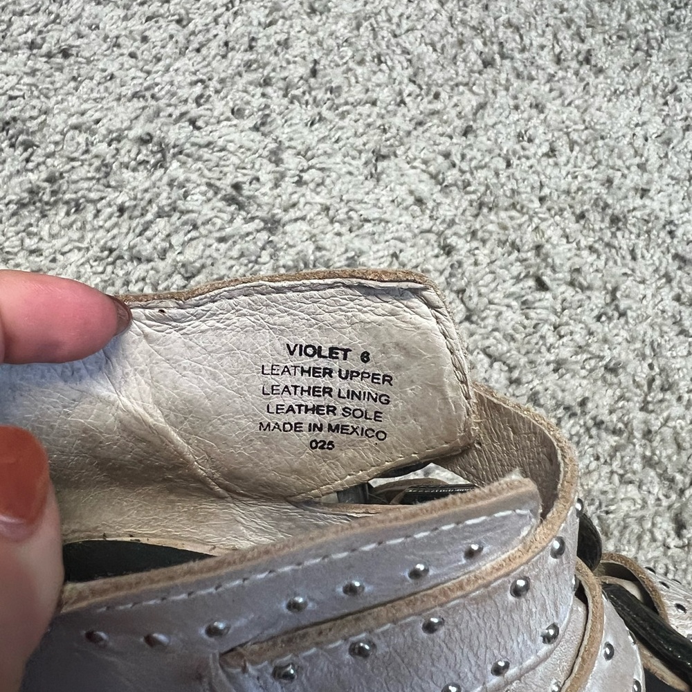 Freebird Violet Sandals Worn Once 💥 - Picture 3 of 4